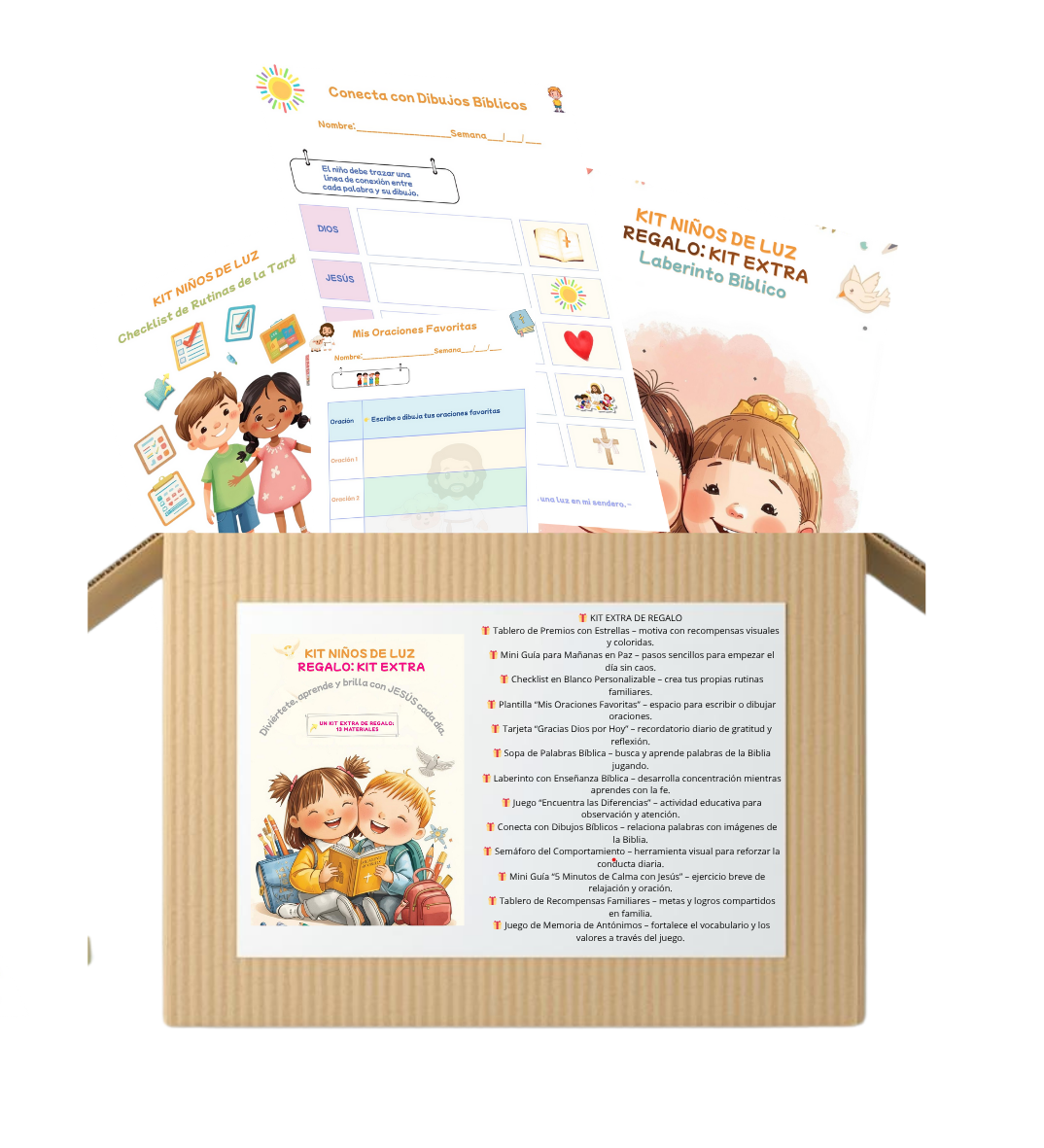 Materiales adicionales del Kit